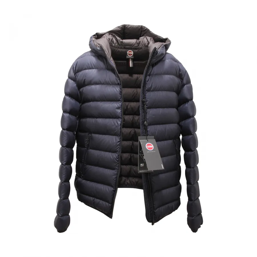 8652AU PIUMINO UOMO COLMAR E-CONCRETE MAN JACKET BLUE