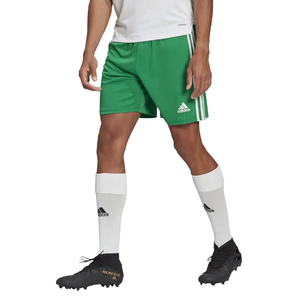 ADIDAS Pantaloncini Calcio Squadra 21 Verde Bianco Uomo