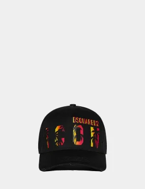 Cappello da Baseball Be Icon Sunset Nero