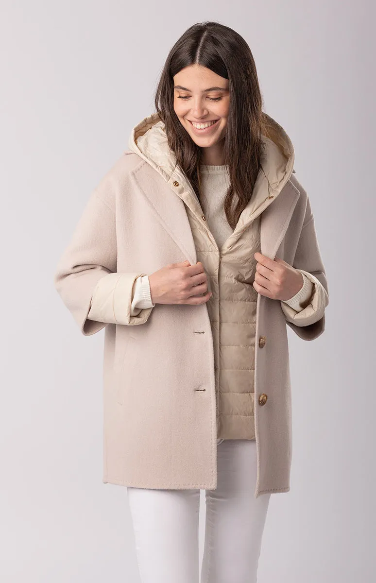 	cappotto donna piumino