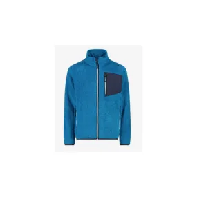 Cmp Kid Jacket Orsetto Zip Tasca  Azzurro Junior Bimbo