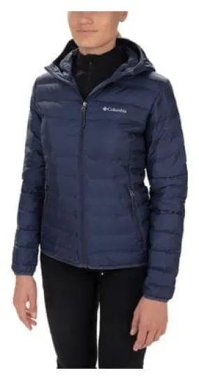 Columbia Lake 22 Down Hooded Jacket Blue Donna L