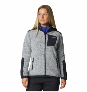 Donna Columbia Arctic Crest Sherpa Fleece Jacket (bianco, nero)