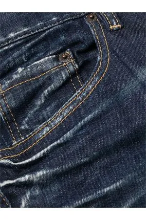 DSQUARED Abbigliamento,Jeans Pantalone Cinque Tasche Di Denim Stretch 