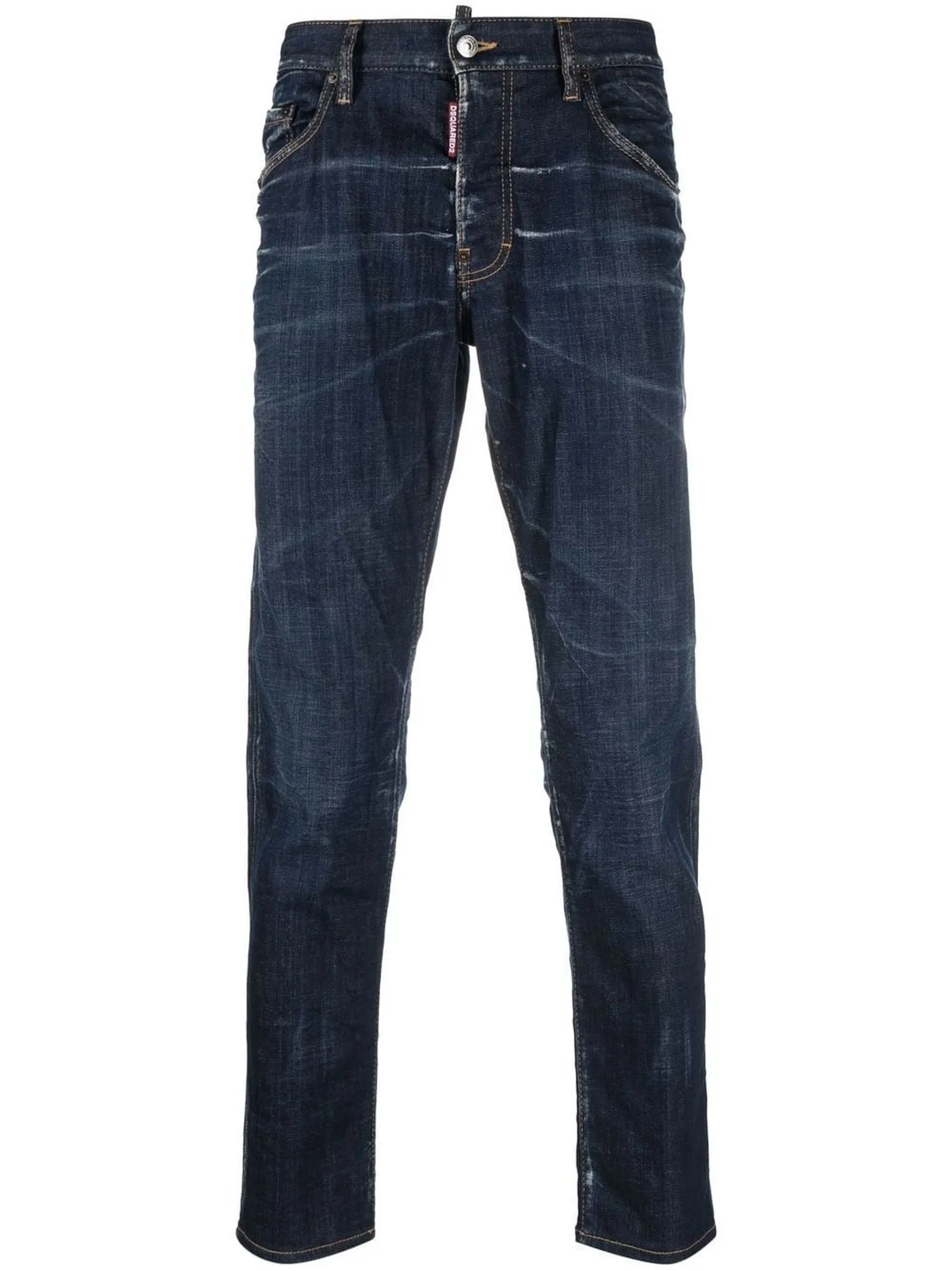 DSQUARED Abbigliamento,Jeans Pantalone Cinque Tasche Di Denim Stretch 