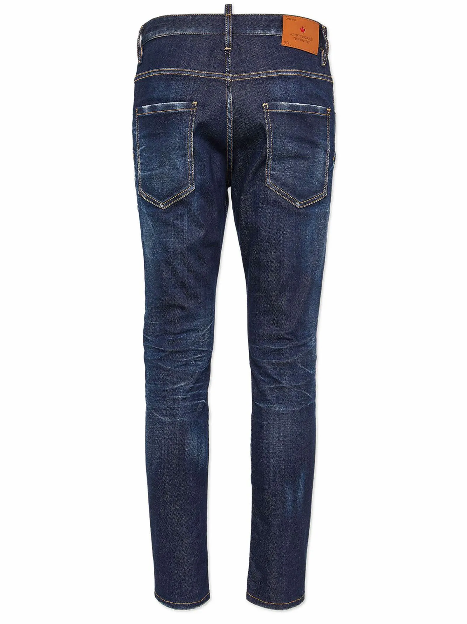 DSQUARED Abbigliamento,Jeans Pantalone Cinque Tasche Di Denim Stretch 