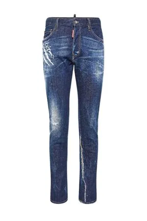 DSQUARED Abbigliamento,Jeans Pantaloni 5 tasche in denim elasticizzato 