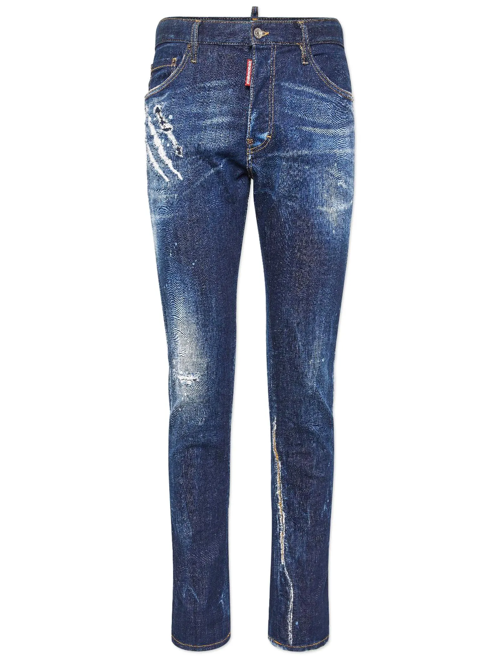 DSQUARED Abbigliamento,Jeans Pantaloni 5 tasche in denim elasticizzato 