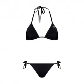 Ea7 Bikini Logo Nero Donna