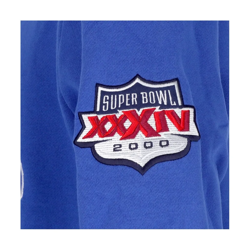 felpa cappuccio uomo nfl team origins fleece hoodie losram ROYAL