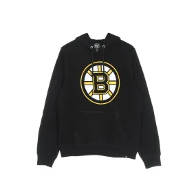 felpa cappuccio uomo nhl imprint burnside hood bosbru JET BLACK