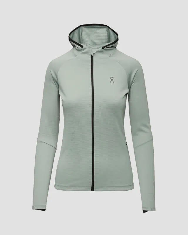 Felpa con cappuccio da donna On Running Climate Zip Hoodie