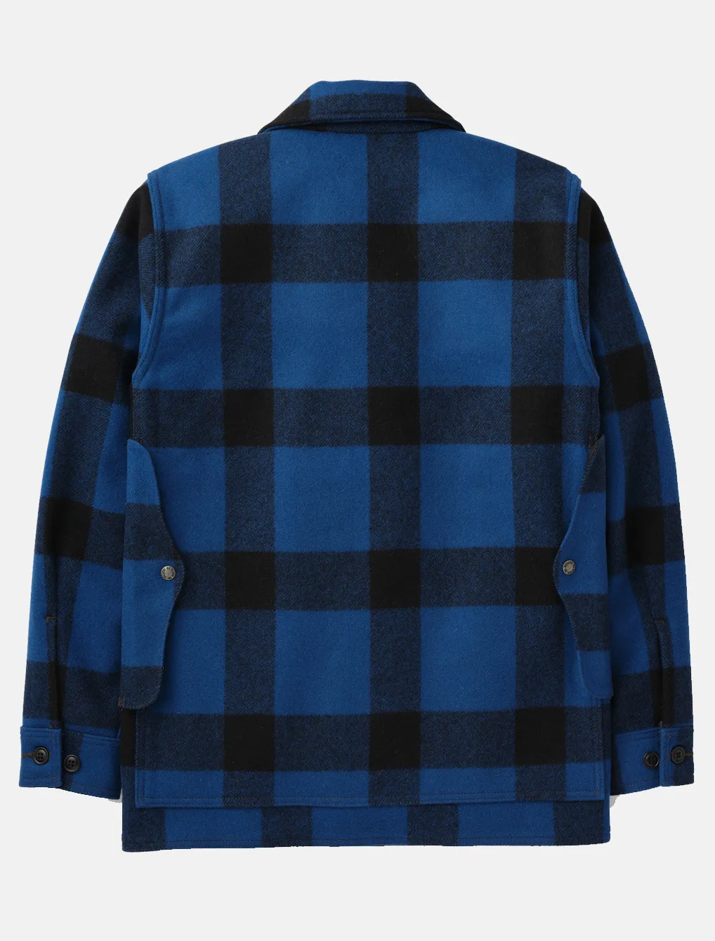 Filson Mackinaw Wool Cruiser Jacket Blue Cobalt Black – Limited Edition