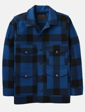 Filson Mackinaw Wool Cruiser Jacket Blue Cobalt Black – Limited Edition