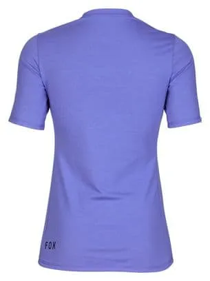 Fox Ranger Head Women's Short Sleeve Jersey Purple