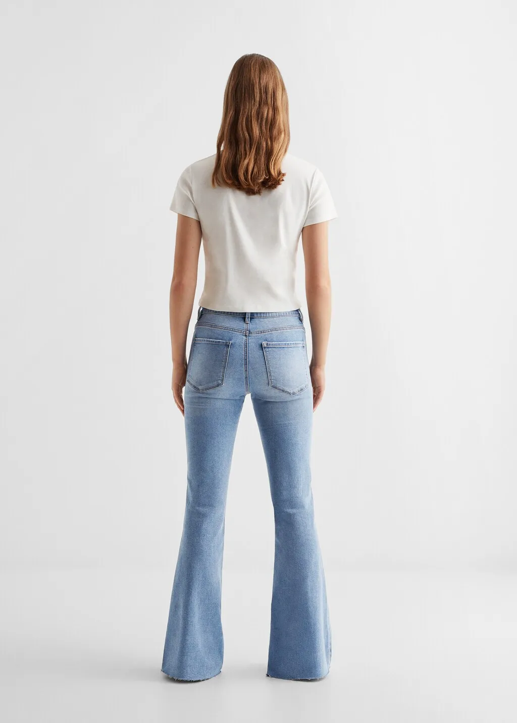 Jeans culotte spacchi