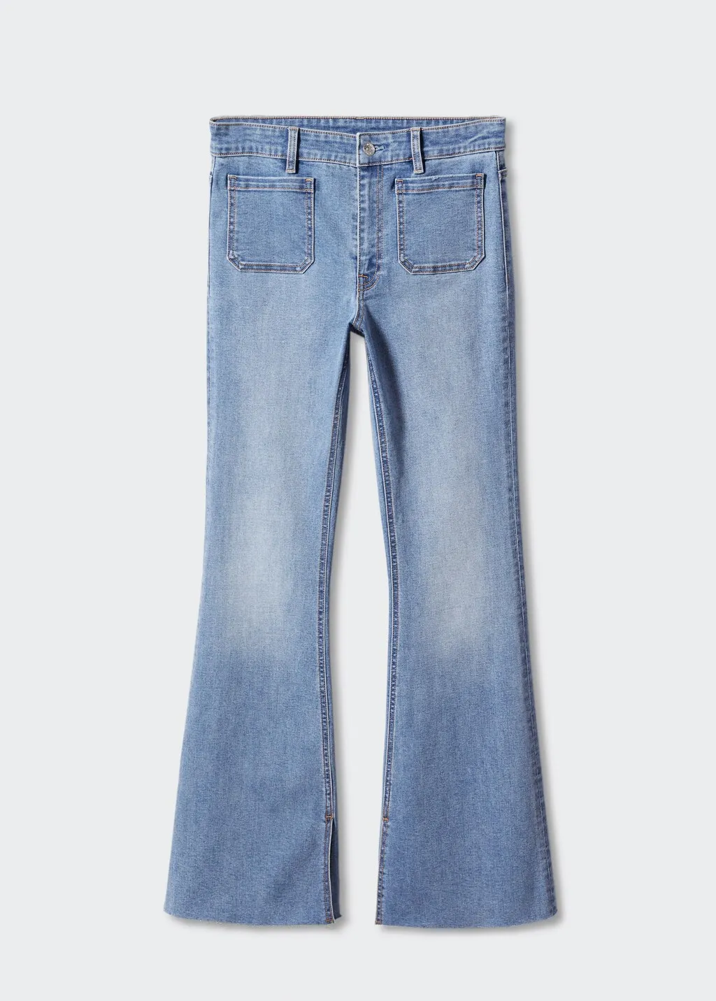 Jeans culotte spacchi