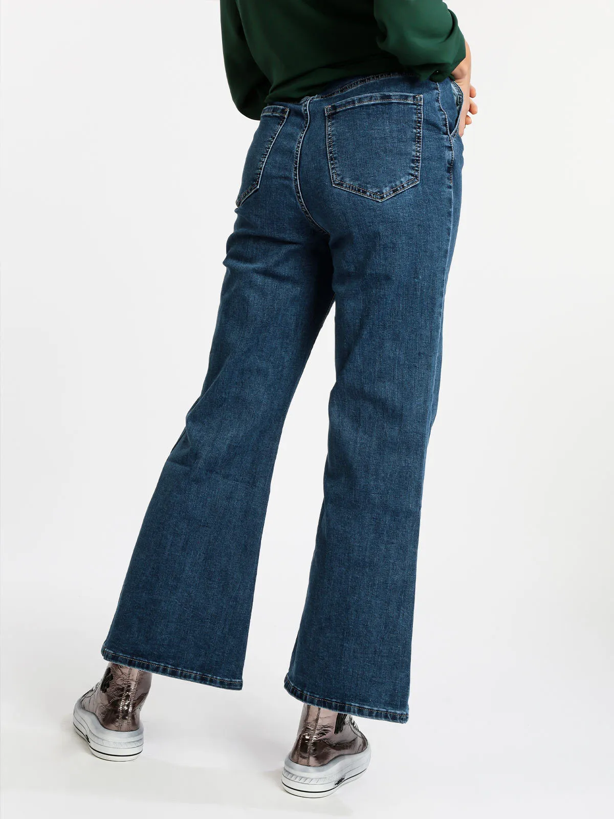 Jeans Louise Francoise Jean évasé femme