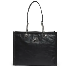 JIMMY CHOO  Borsa ''Avenue Soft Tote/L'' in pelle nera