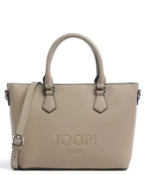  JOOP! Jeans Lettera 1.0 Ketty Borsa a mano pelle granulata taupe  