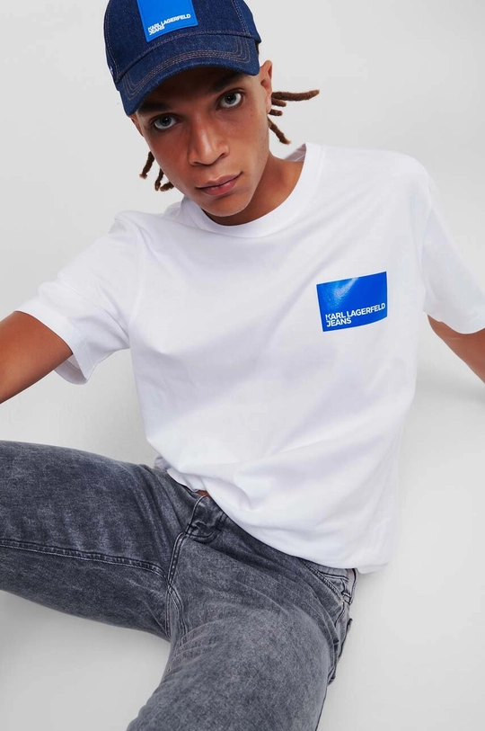 Karl Lagerfeld Jeans t-shirt in cotone