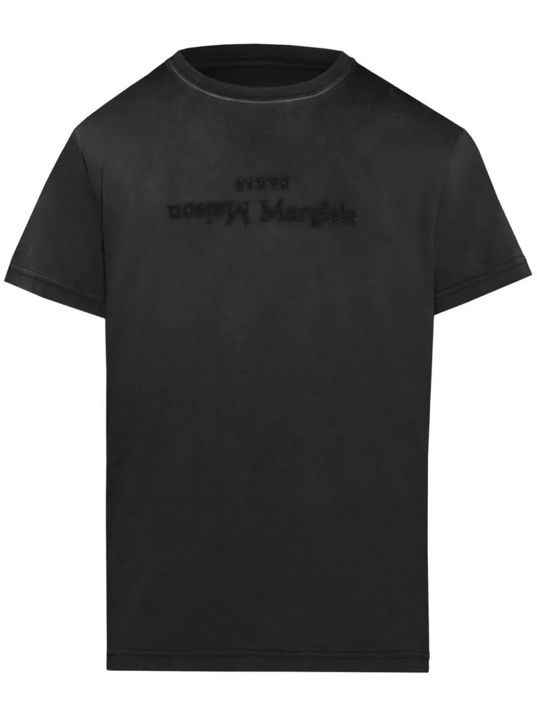 maison margiela T-shirt con logo