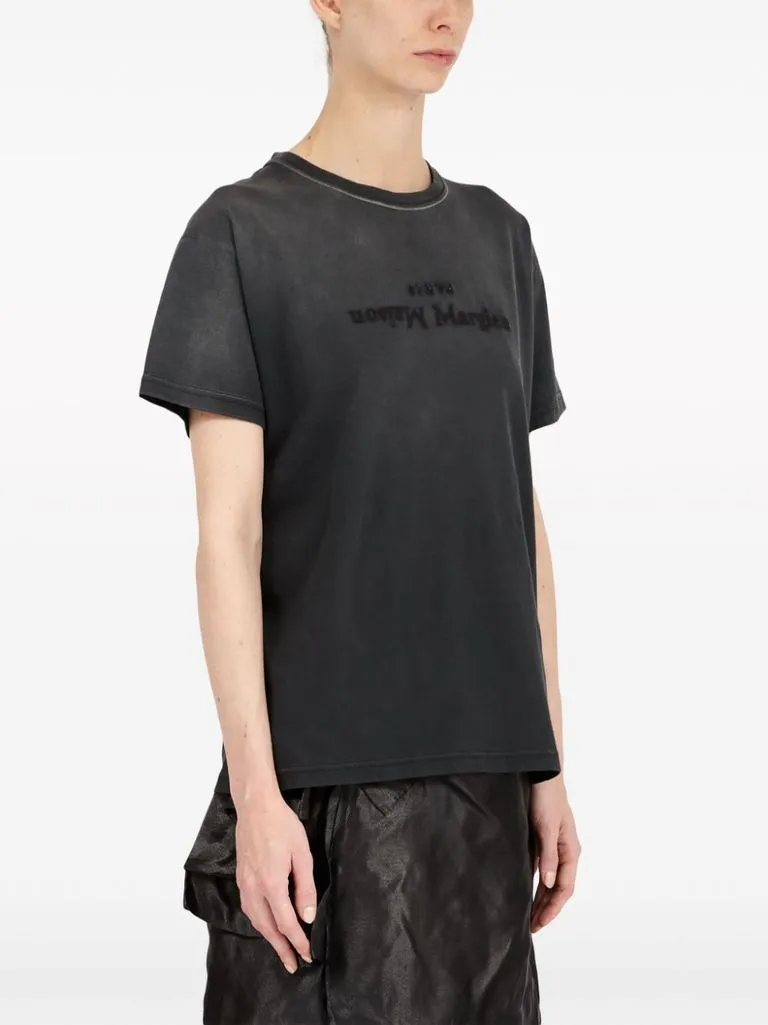 maison margiela T-shirt con logo