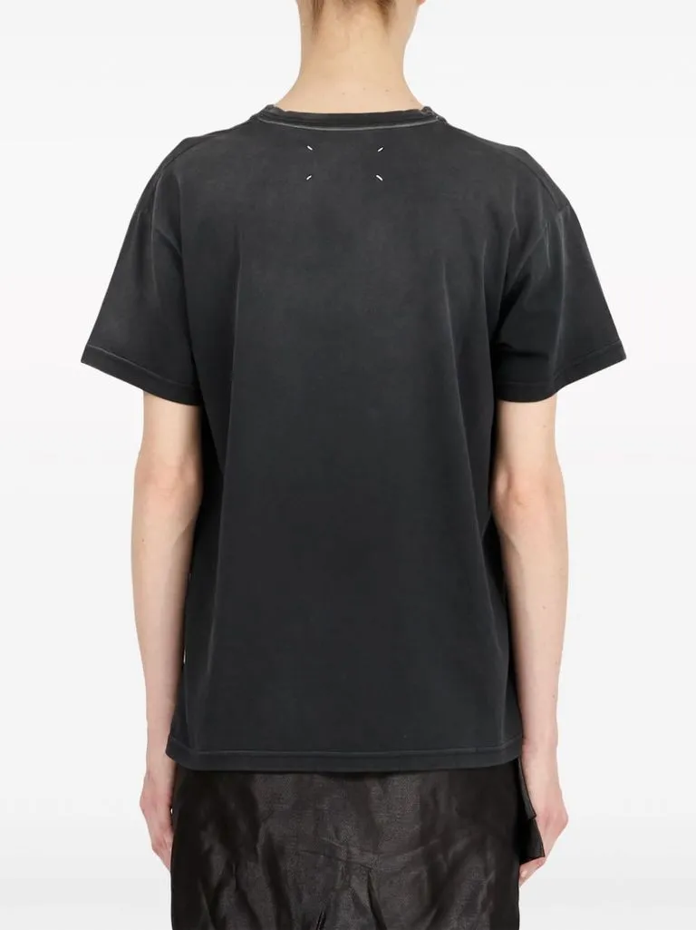 maison margiela T-shirt con logo