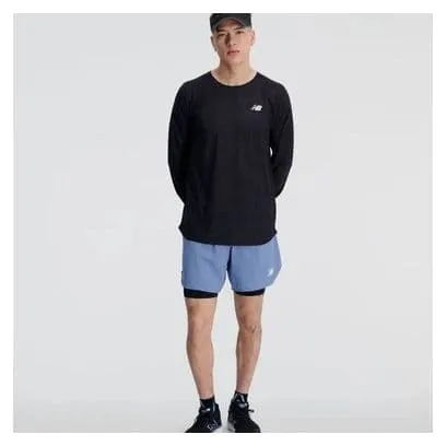 New Balance Q Speed Long Sleeve Jersey Black