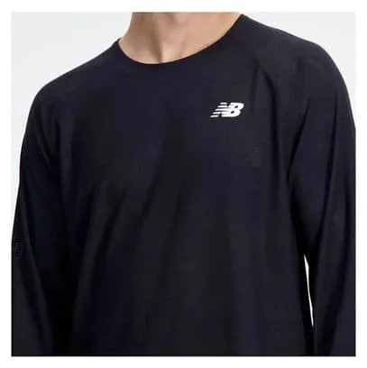 New Balance Q Speed Long Sleeve Jersey Black