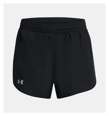 Pantaloncini 2 in 1 da donna Under Armour Fly By Black