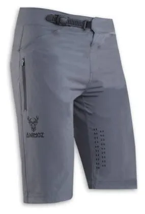 Pantaloncini Animoz Wild Grey con pelle