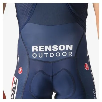 Pantaloncini da ciclismoCastelli Competizione Soudal Quick-Step 2024 Blue Bib Shorts