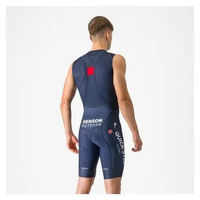 Pantaloncini da ciclismoCastelli Competizione Soudal Quick-Step 2024 Blue Bib Shorts