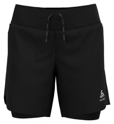 Pantaloncini da trail running Odlo X-Alp donna Nero