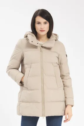 Piumino Donna Beige