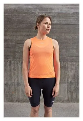 Poc Women's Air Indoor Zink Orange Sleeveless Jersey