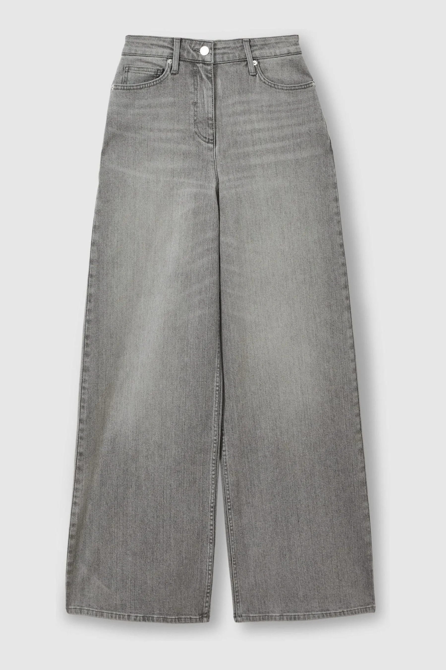 Reiss Crete Wide Leg Jeans    