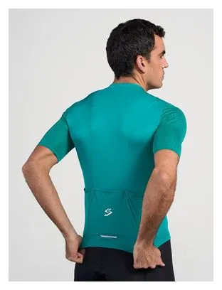 Spiuk Anatomic Short Sleeve Jersey Green