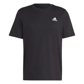 T-shirt Adidas Essentials Single Jersey Embroidered Small Logo Black