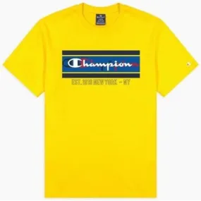 T-shirt Champion 217278 YS074 Giallo