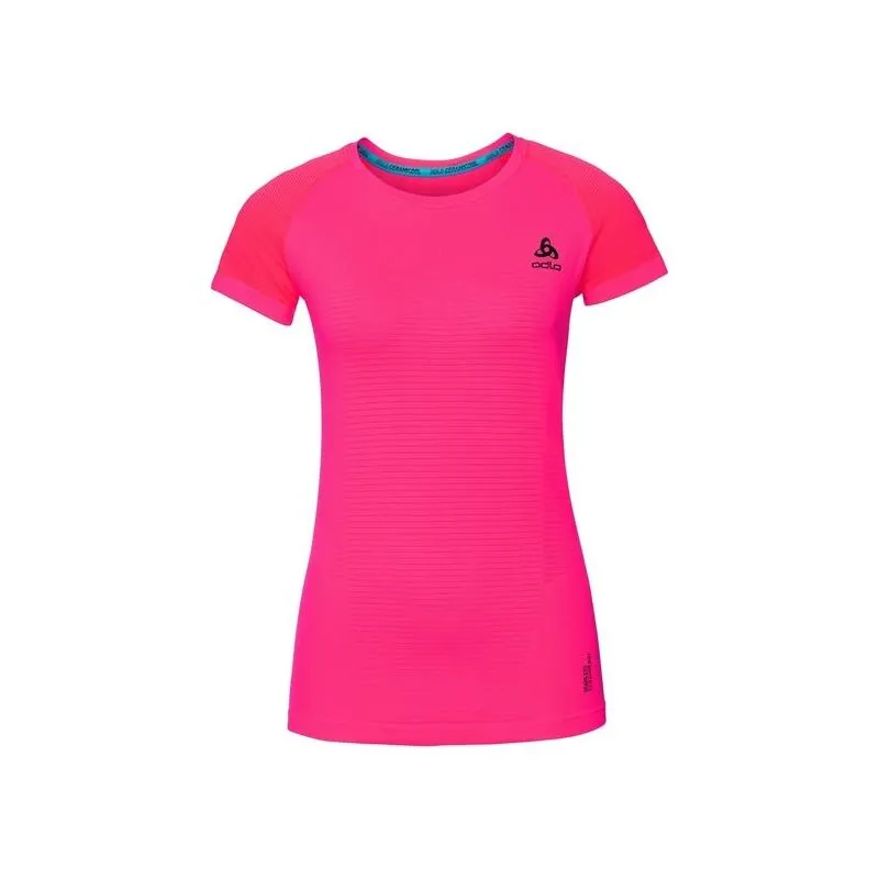 T-shirt Odlo Ceramicool Motion (fiery Coral) donna