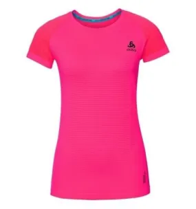 T-shirt Odlo Ceramicool Motion (fiery Coral) donna