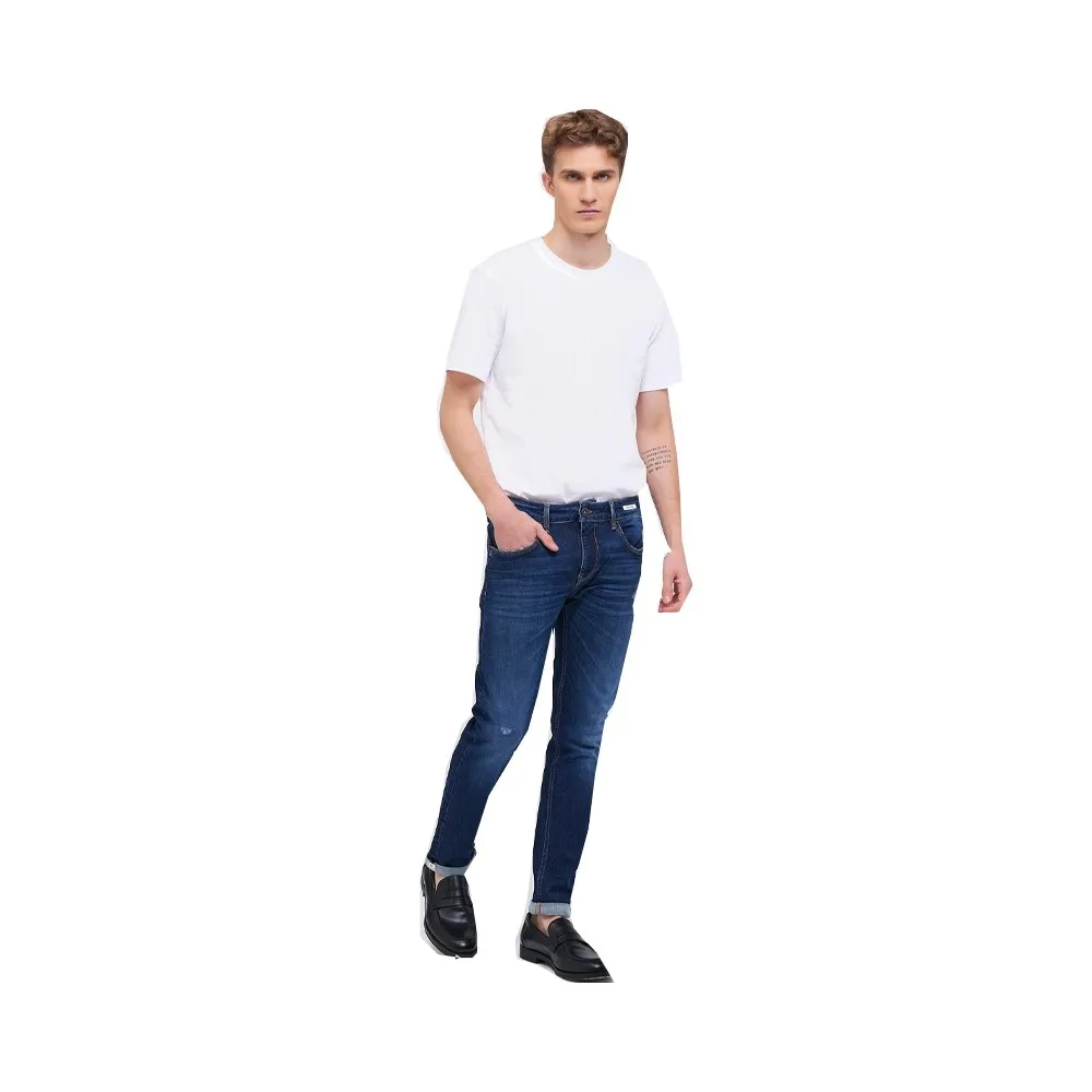 Uniform Jeans uomo Dean high performance blue denim 48381S1 slim fit Blue