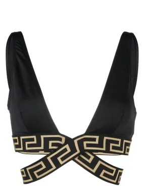 versace Top bikini dettaglio Greca