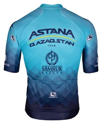 Wilier Triestina Astana Short Sleeve Jersey Blue