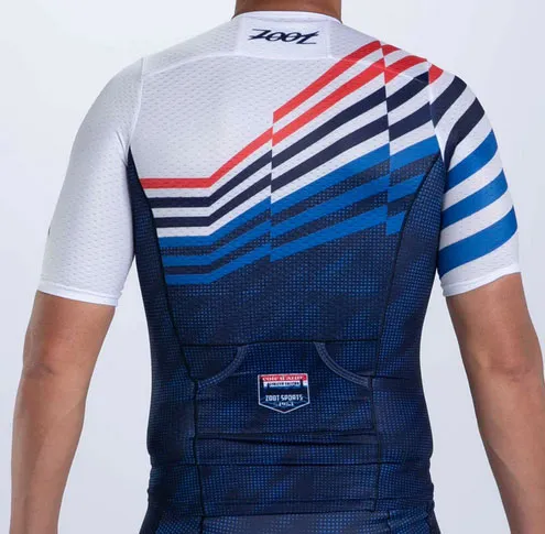 ZOOT M'S LTD TRIATHLON AERO JERSEY - COTE D'AZUR